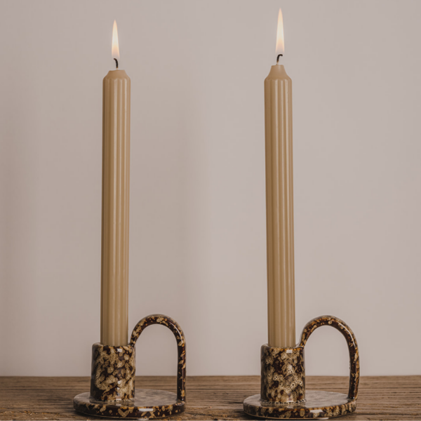 Candle holder ear
