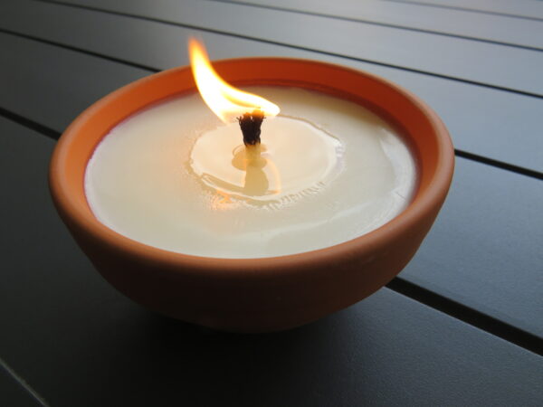 mini outdoor soyawax candle