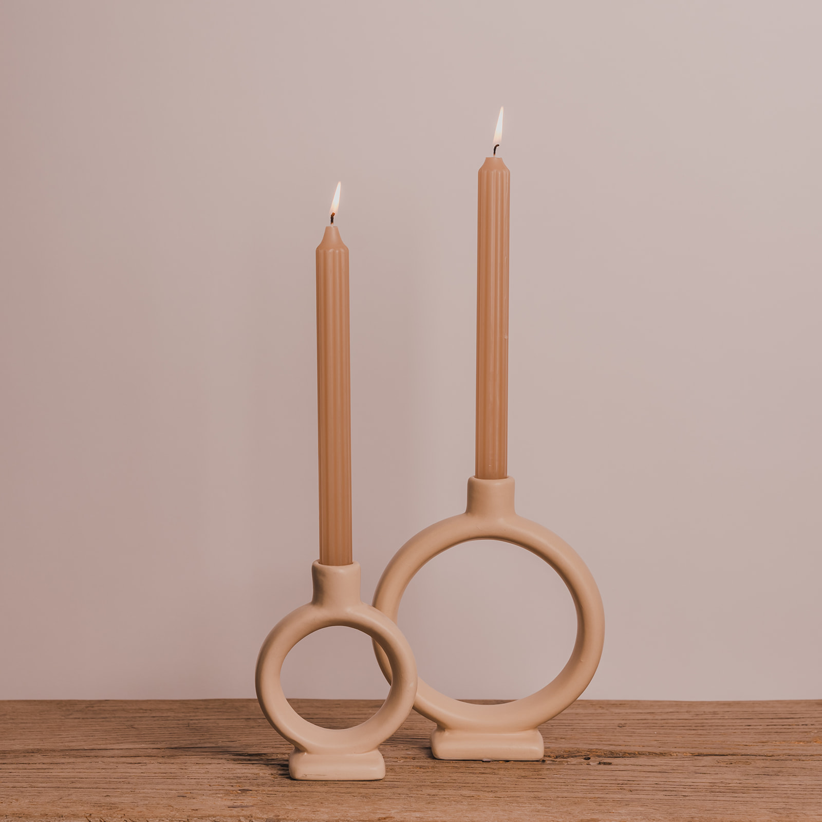 candle set of 2