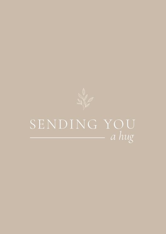 Sending You A Hug